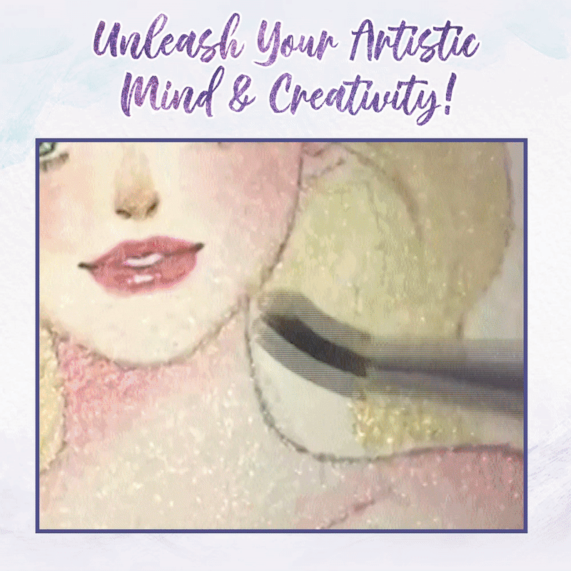 Shimmering Metallic Watercolor Paints - 36 Hues for Creative Minds