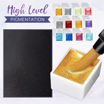 Shimmering Metallic Watercolor Paints - 36 Hues for Creative Minds