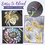 Shimmering Metallic Watercolor Paints - 36 Hues for Creative Minds