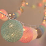 LumiKugel | Baumwollball-Lichterkette für stimmungsvolle Akzente