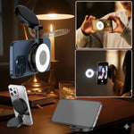 LumiClip tragbares Ringlicht für Selfies mit Klemme – wiederaufladbar und magnetisch