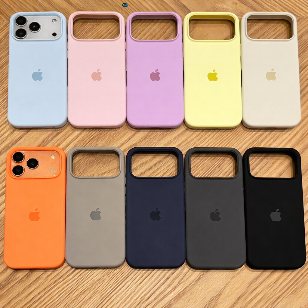 Elegante Silikonhülle mit MagSafe | Schlank & Stoßfest | Für iPhone | FlexiShield