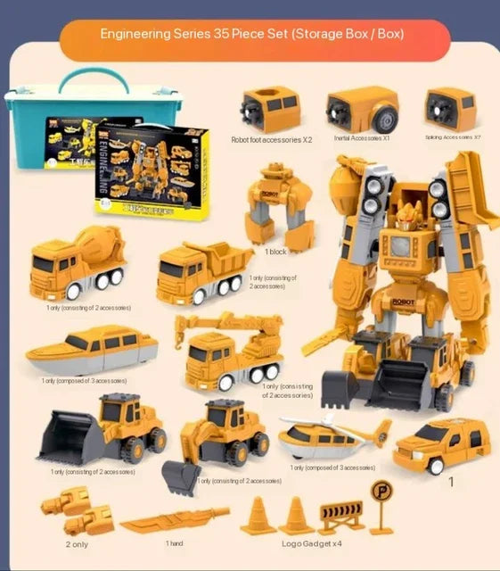 MagnaMix - The Ultimate Toy Truck with Transformation Magic