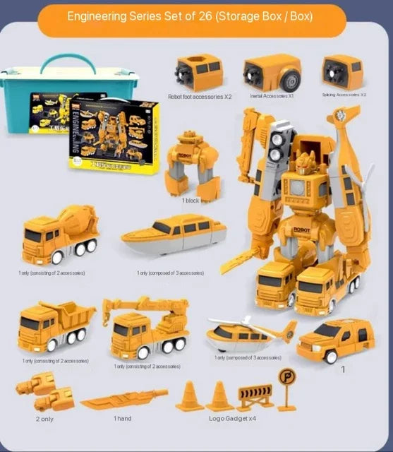 MagnaMix - The Ultimate Toy Truck with Transformation Magic