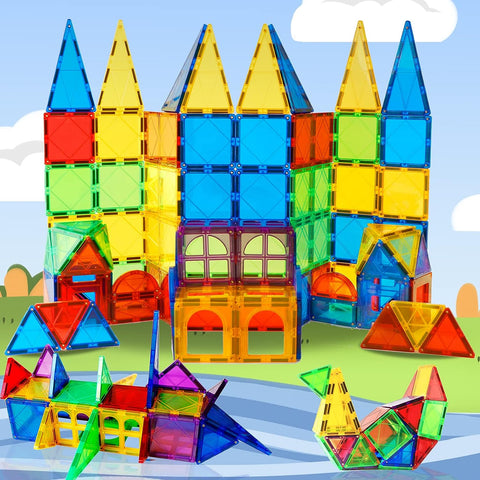 Magnetic Building Blocks (60 pieces) | Fosters creativity and imagination