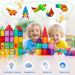 Magnetic Building Blocks (60 pieces) | Fosters creativity and imagination