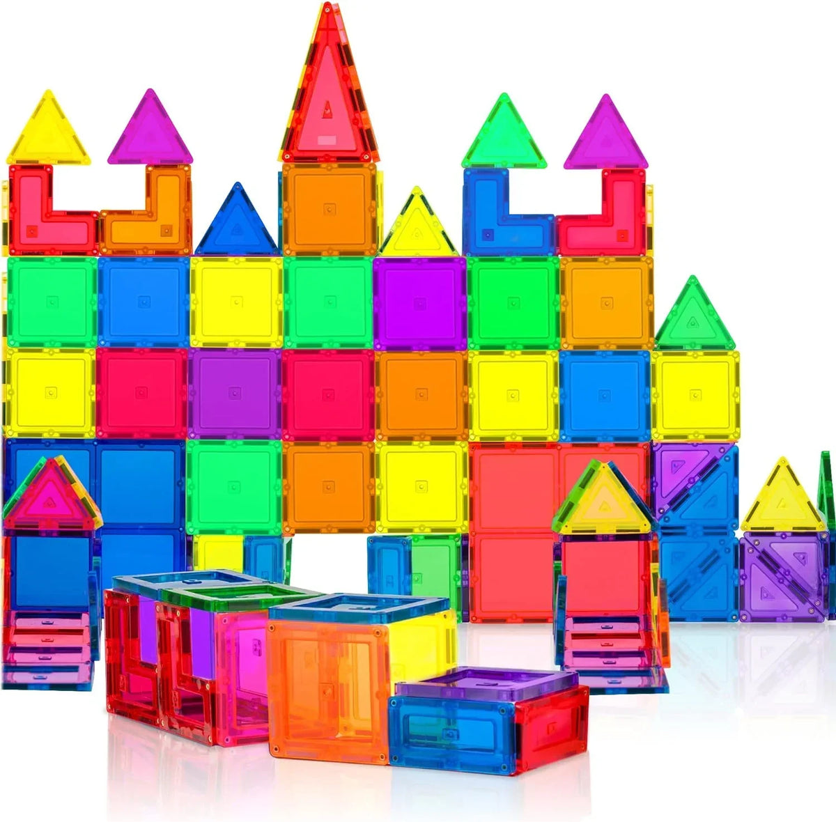 Magnetic Building Blocks (60 pieces) | Fosters creativity and imagination
