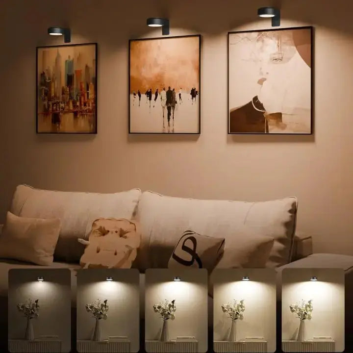 1 Kaufen, 1 Gratis | Magnetische LED-Bilderleuchte – Perfekte Kunstbeleuchtung