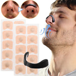 Atmungsaktive Nasenstrips mit Magnetwirkung