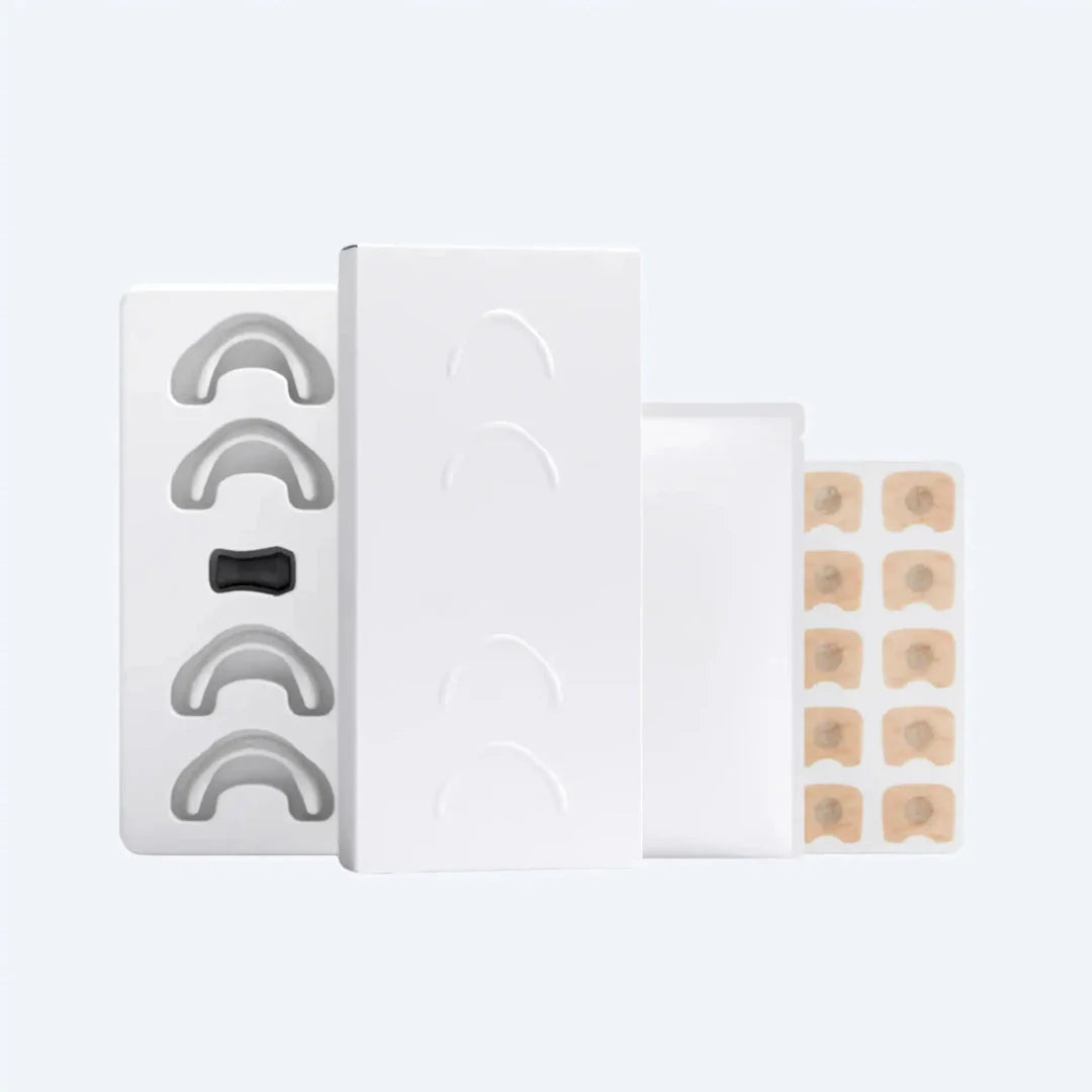 Atmungsaktive Nasenstrips mit Magnetwirkung