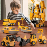 Magnetisches Fahrzeug-Bauset für kreative Kinder