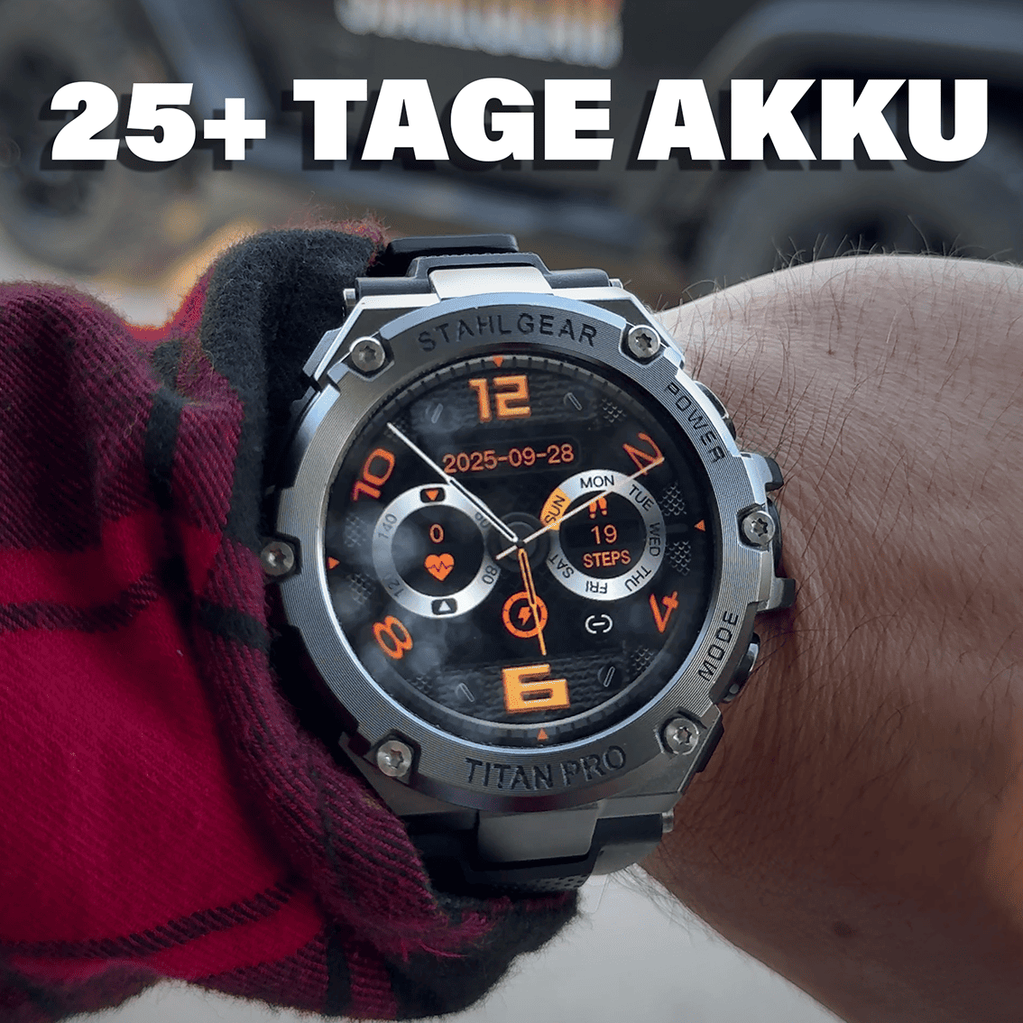 Alltagstaugliche Smartwatch für aktive Lebensstile