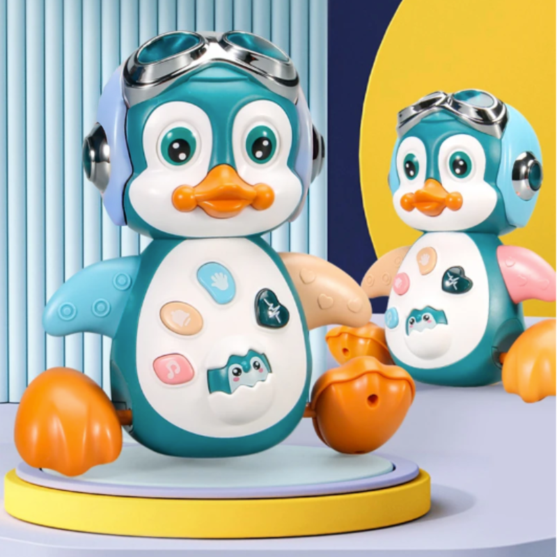Spielzeug-Pinguin, der tanzt und singt