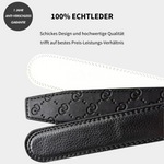 Stylish Men's Belt with Automatic Buckle | Elegance & Flexibility