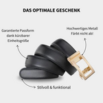 Stylish Men's Belt with Automatic Buckle | Elegance & Flexibility