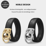 Stylish Men's Belt with Automatic Buckle | Elegance & Flexibility