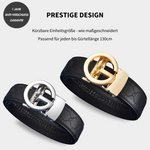 Stylish Men's Belt with Automatic Buckle | Elegance & Flexibility