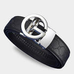 Stylish Men's Belt with Automatic Buckle | Elegance & Flexibility