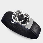Stylish Men's Belt with Automatic Buckle | Elegance & Flexibility