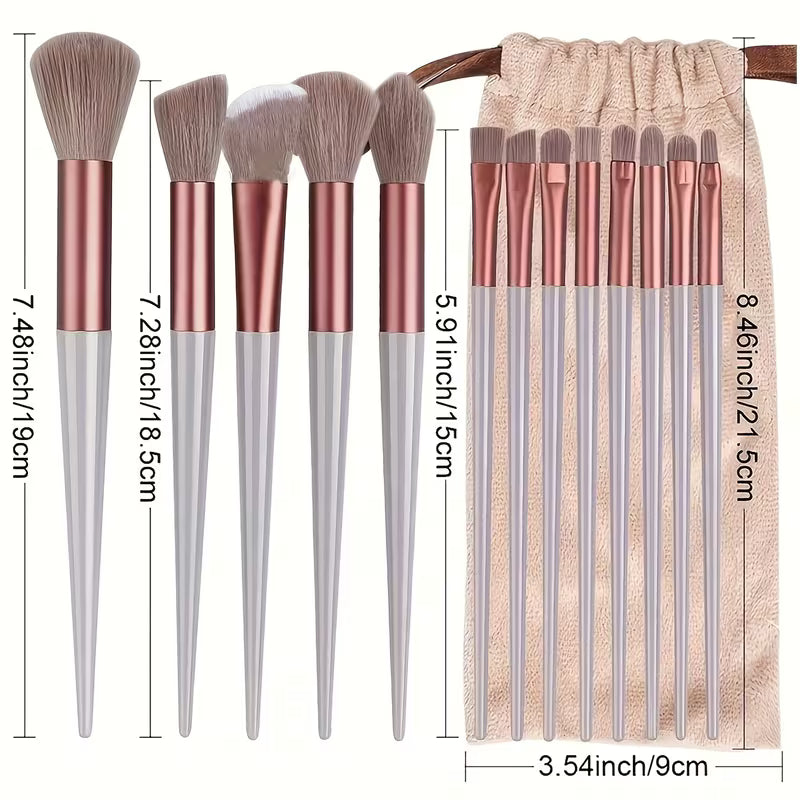 Professionelles Make-up Pinselset für makellose Looks