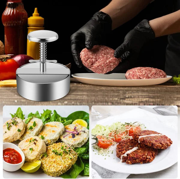 Manual Meat Press for Perfect Burger Patties