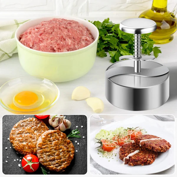 Manual Meat Press for Perfect Burger Patties