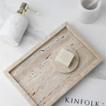 Elegant Marble Serving Tray for Stylish Accents