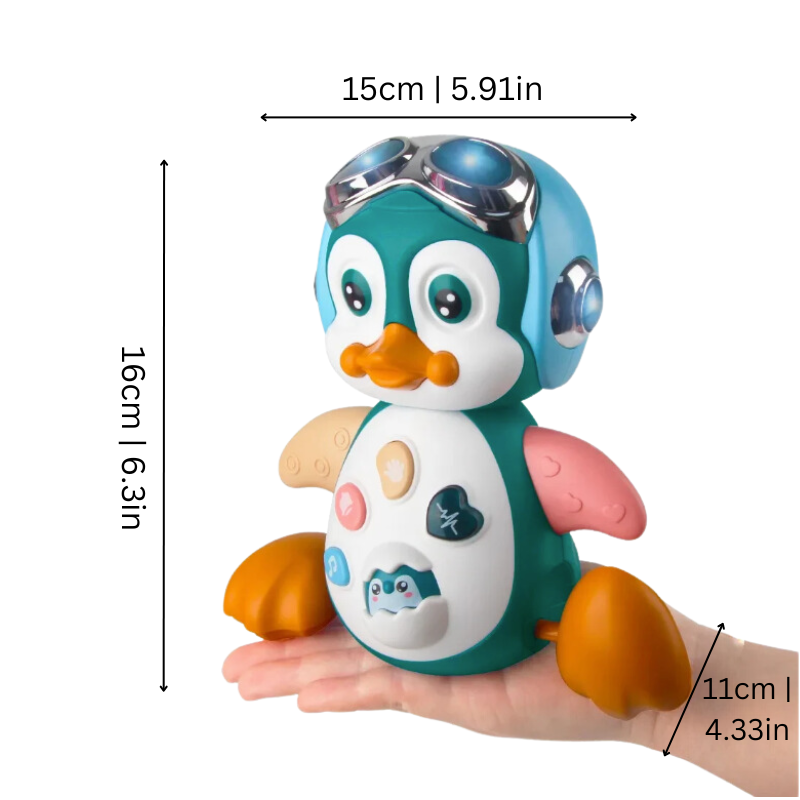 Spielzeug-Pinguin, der tanzt und singt