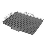Silicone Drying Mat for the Kitchen – Heat-Resistant, Non-Slip, and Space-Saving