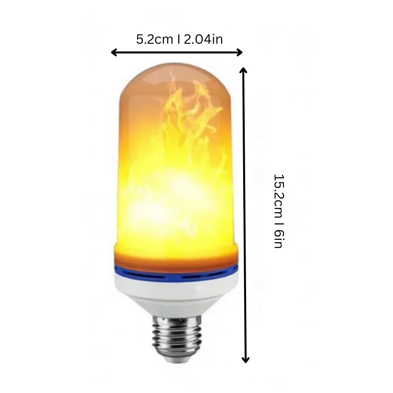 FlameGlow LED Lampe – Flackernde Flamme für eine warme und gemütliche Atmosphäre
