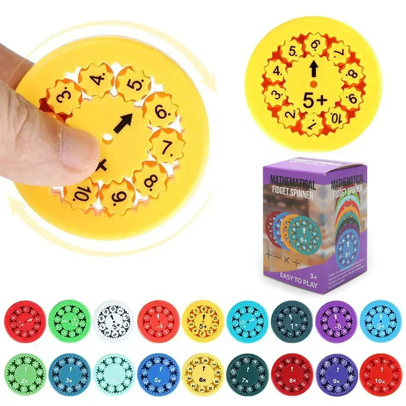 Math Fun Spinner for Kids – Learning with Joy