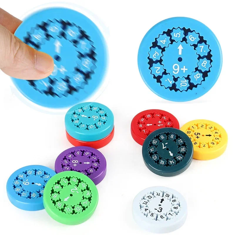 Math Fun Spinner for Kids – Learning with Joy