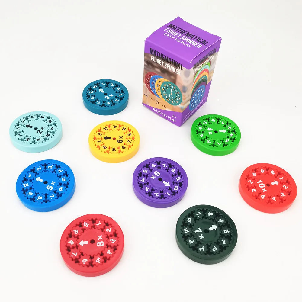 Math Fun Spinner for Kids – Learning with Joy