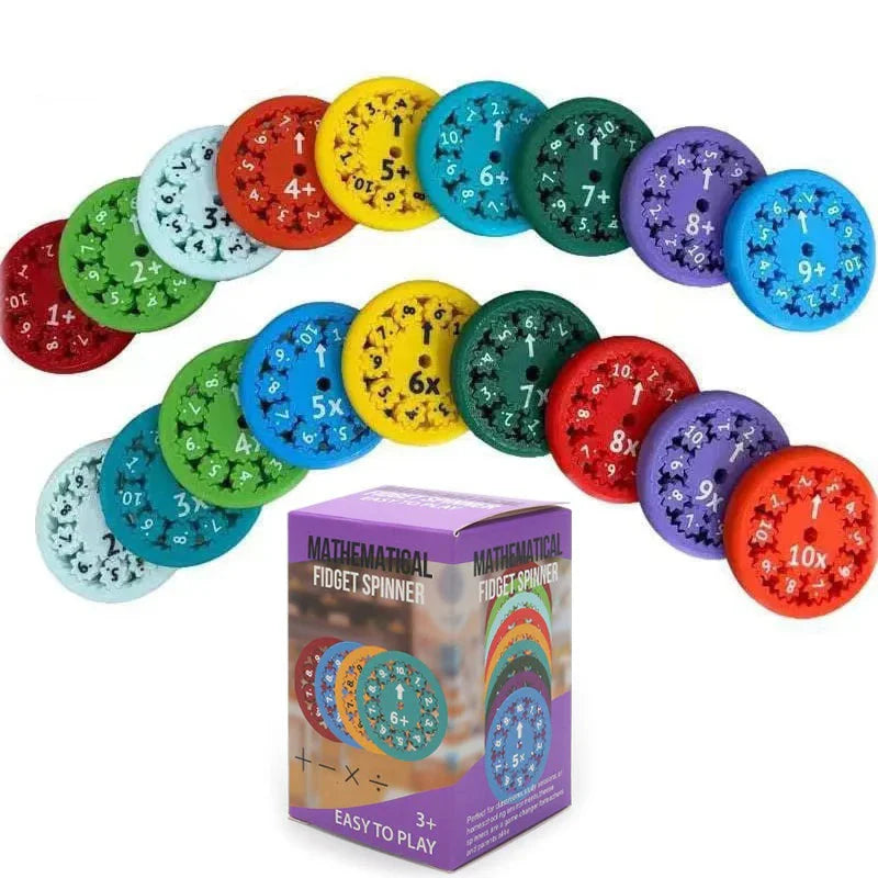 Math Fun Spinner for Kids – Learning with Joy