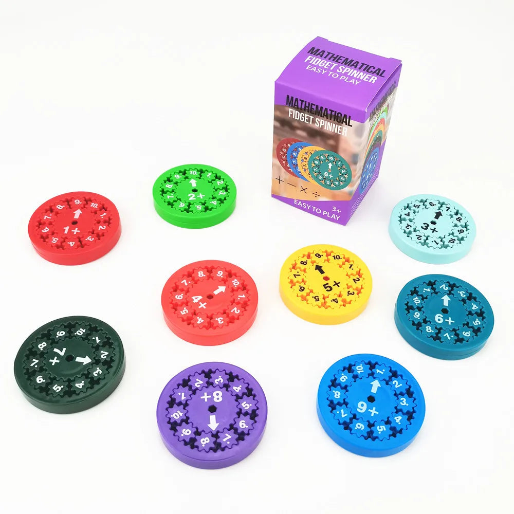Math Fun Spinner for Kids – Learning with Joy