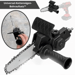 Kettensäge-Aufsatz für Bohrer – Ideal für Gartenarbeiten