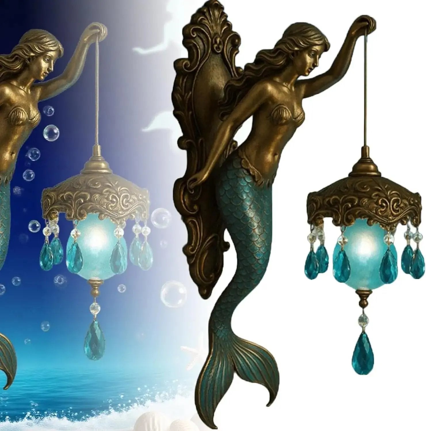 Elegante Wandlampe im Barockstil – Romantisches Licht für Ihr Zuhause