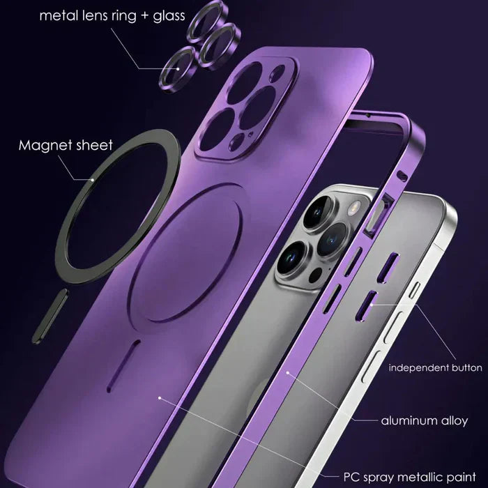 Metal Case for iPhone - Stylish Security with MagCase