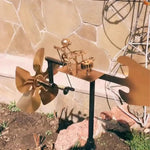Musikanten-Windrad – Lebendige Gartenkunst aus Metall