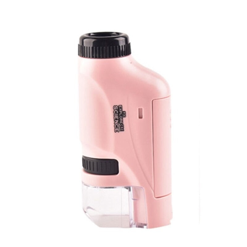 MicroExplorer - Portable Microscope for Kids with LED Illumination