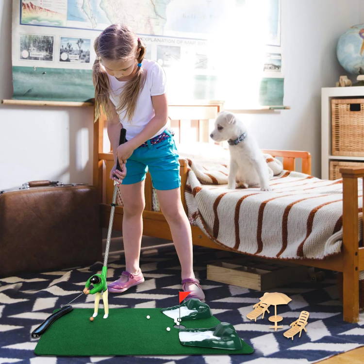 Mini-Golf Spaß für Zuhause – Kompaktes Indoor-Spielset