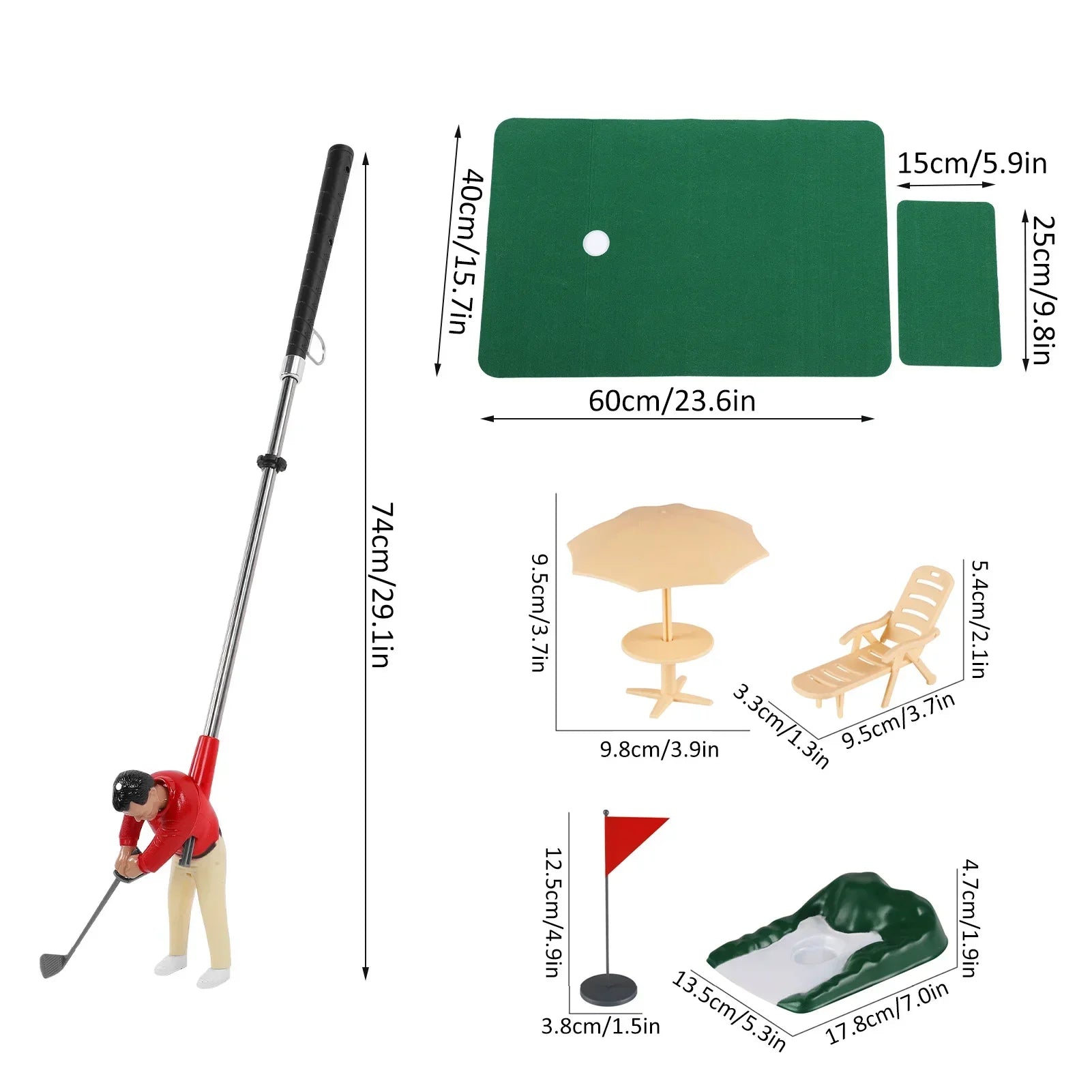 Mini-Golf Spaß für Zuhause – Kompaktes Indoor-Spielset
