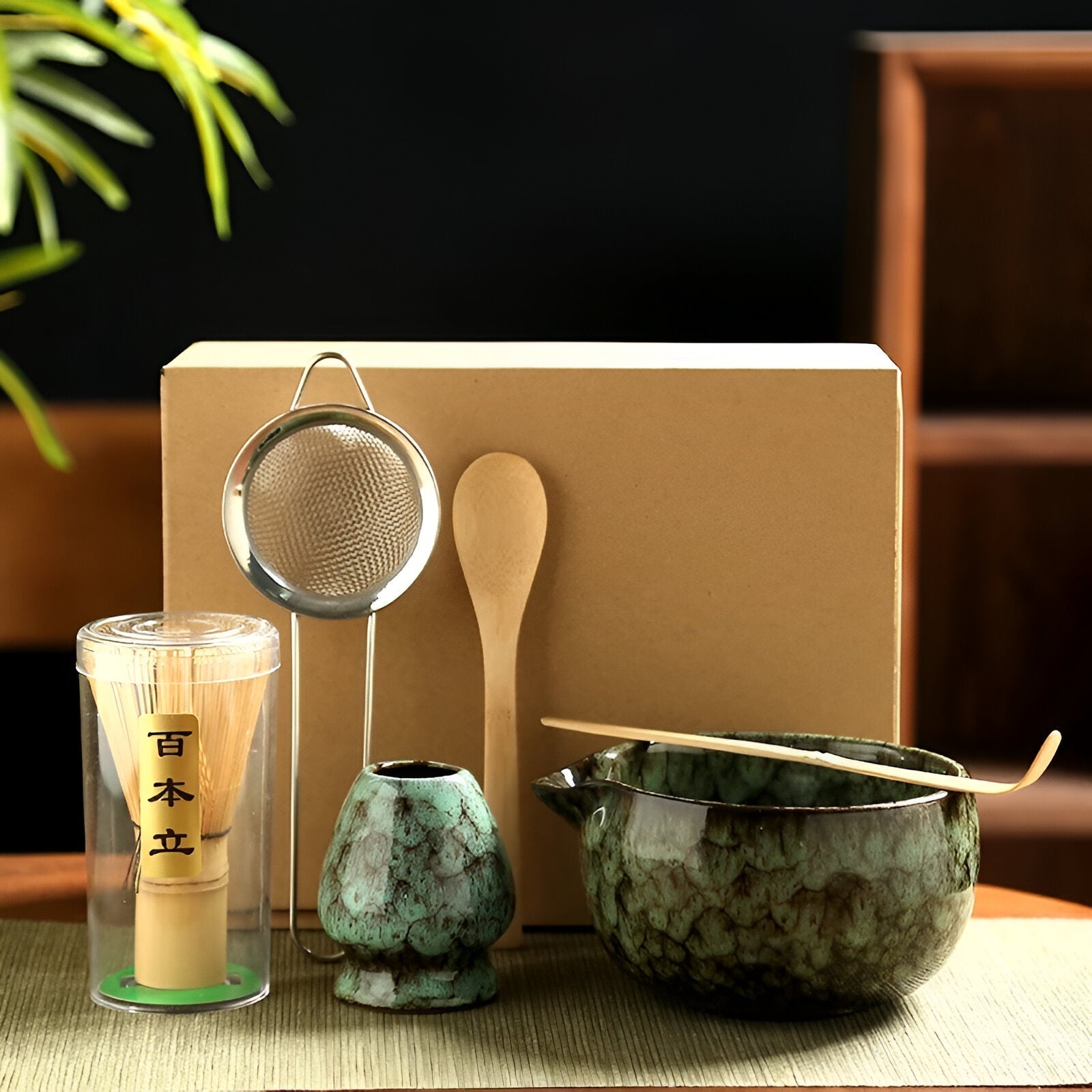 ZenTea – Elegant Set for Traditional Matcha Preparation