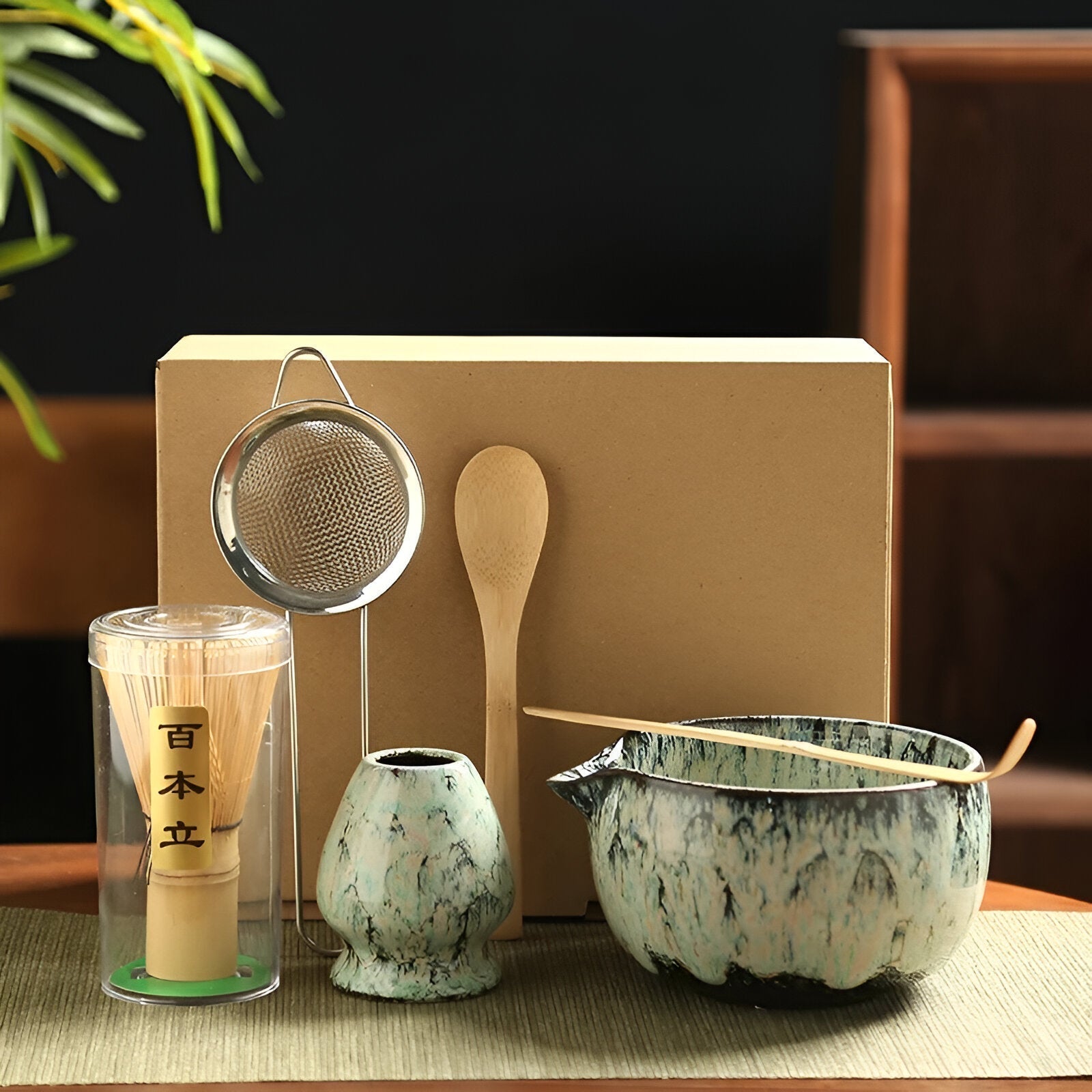 ZenTea – Elegant Set for Traditional Matcha Preparation