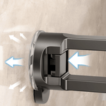 Practical micro-storage rack with innovative suction cup