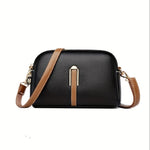 Elegant women's shoulder bag with a unique texture