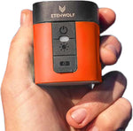 Comfortable Mini Air Pump with 2600 mAh Battery and LED Light