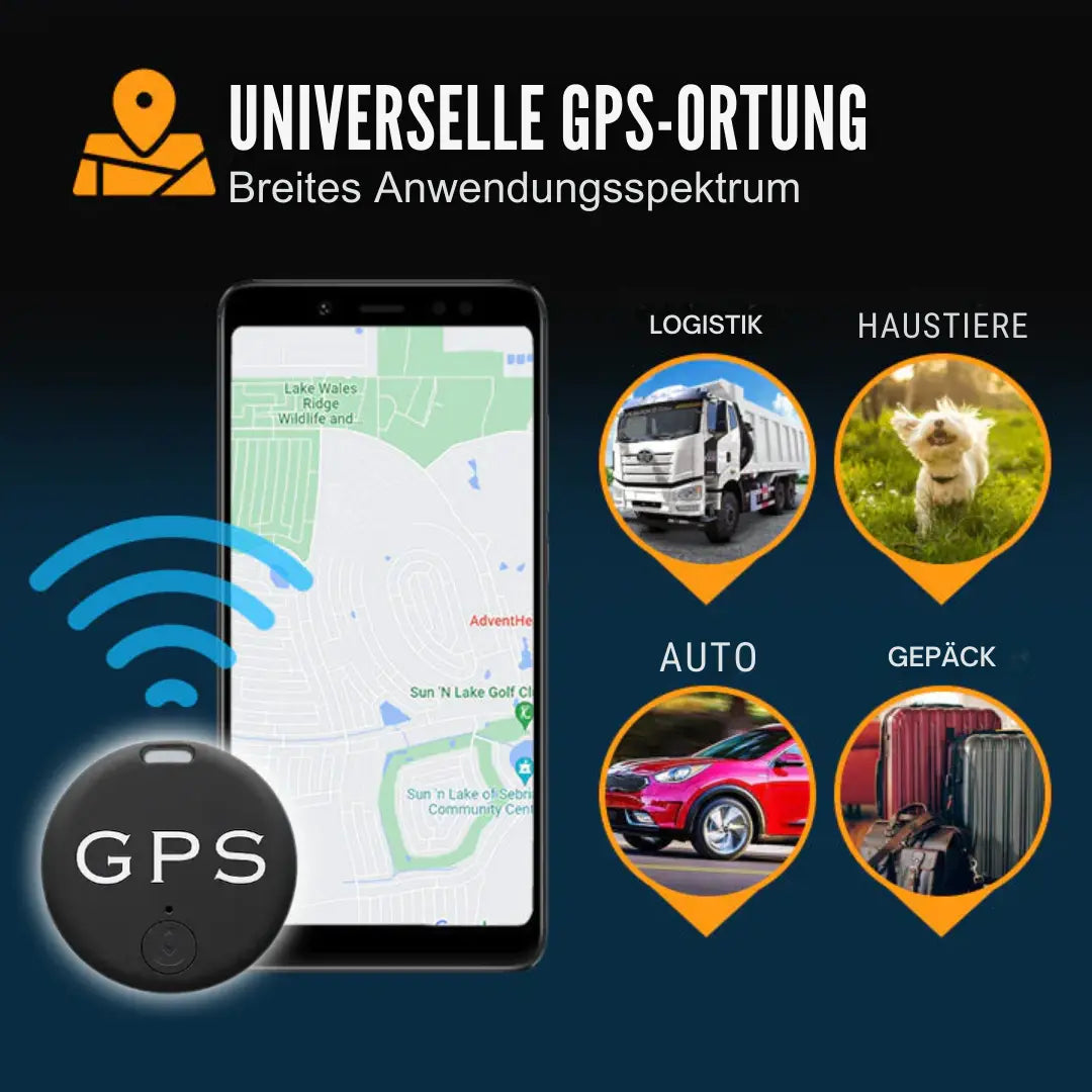 Kompakter GPS-Tracker – Unauffällige Echtzeit-Ortung ohne Abo