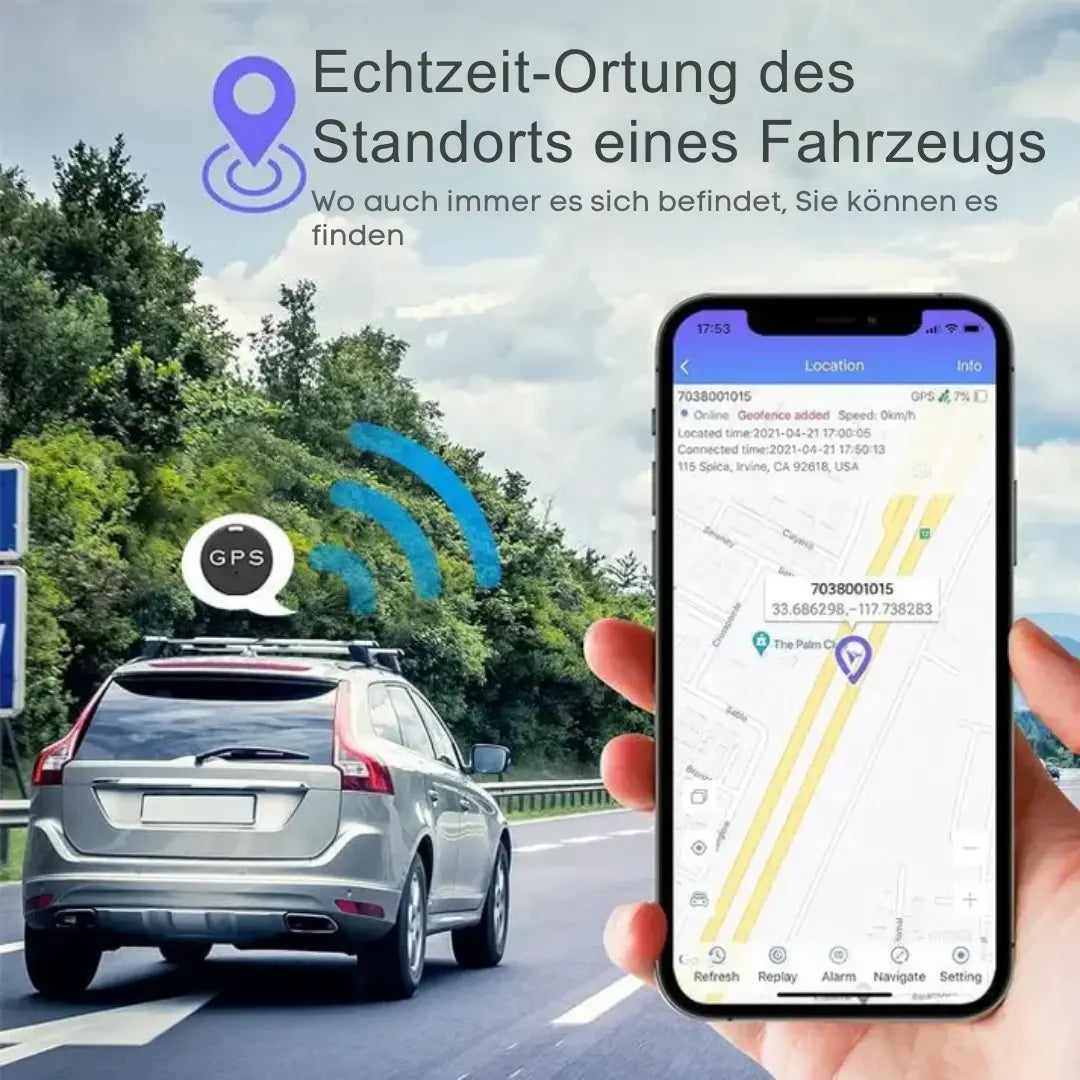 Kompakter GPS-Tracker – Unauffällige Echtzeit-Ortung ohne Abo