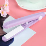 Compact 2-in-1 Travel Hair Straightener and Curler
